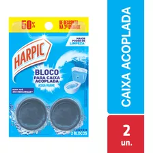 Detergente Sanitário Acqua Marine Harpic 2 Un Desc Na 2ªun