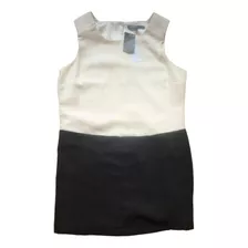 [nuevo] Elegante Vestido Blanco Y Negro