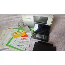 Nintendo 3ds Old Preto - Sd64 Gb Na Caixa Batendo Serial