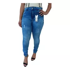 Calça Miller Deluxe Azul Clara Com Lycra