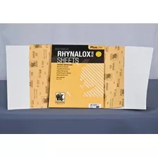 Pacote 50 Folhas Lixa P400 Indasa Seca Rhynalox Funilaria