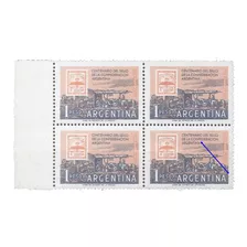 Argentina Gj 1109a Ae 61a Varied Catalogada Mint + 3 Valores