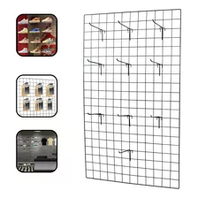 Tela Aramada Memory Board Expositor 60x80cm +10 Ganchos 20cm