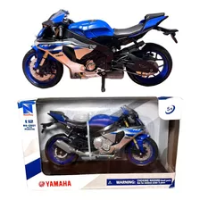 Moto Yamaha Yzf R1 New Ray Escala 1:12