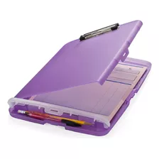 Officemate 83305 Slim Clipboard Storage Box, Translucent