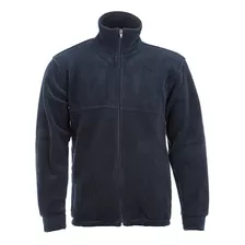 Campera Abrigo Polar Anti Pilling Uniformes Azul