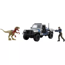 Conjunto De Caminhões Jurassic World Toys Search 'n Smash Truck Com Dinossauros