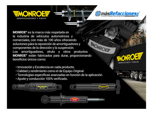 Kit Mangueras Amort Aire Tras Silhouette 97 Al 04 Monroe Foto 3