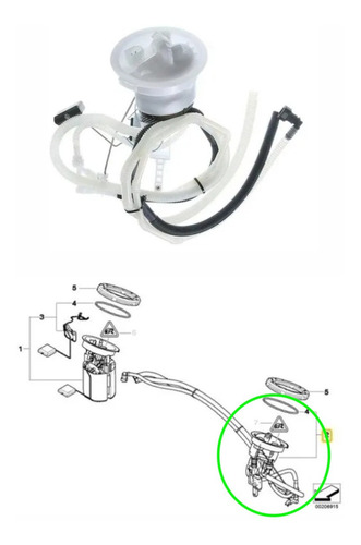 Filtro Combustible Bmw Serie 3e90 - X1 E84 Foto 3