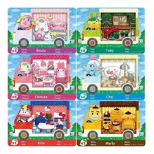 Amiibo Animal Crossing Sanrio Hello Kitty - Kit C/ 6 Cards