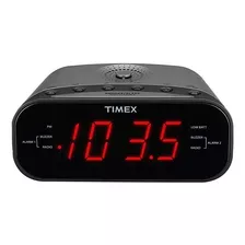 Timex T231gy Am/fm - Radio Despertador Doble Con Pantalla R.