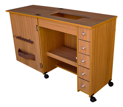 Móvel Gabinete Luxo Maquina De Costura Janome 1008