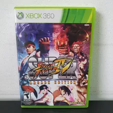 Jogo Xbox 360 Super Street Fighter Iv Arcade Edition- Físico