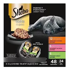 Comida Húmeda Para Gatos Sheba Perfect Portions-24pzs