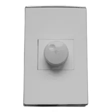 Interruptor Dimmer Sencillo Blanco Mercury