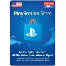 Tarjeta Playstation Store Psn Network [ Codigo Digital ] 10 