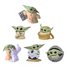 Figura De Acción Pazatao De Baby Yoda De 2.2 Pulgadas