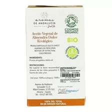 Aceite Vegetal Natural Bio Aroma A Almendra Dulce 120 Ml