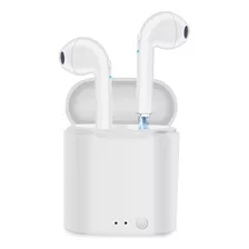 Fone De Ouvido I7s Sem Fio Bluetooth 5.0 Com Microfone Cor Branco