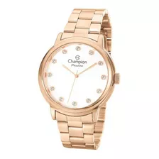 Relógio Champion Feminino Passion Rose C/ Strass Cn29874z