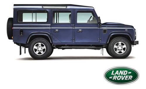 Tapetes 3d Logo Land Rover + Cubre Volante Defender 00 A 19 Foto 8