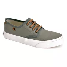 Zapatilla Skate Hombre Canvas Brooklyn B/bcalona Vulcanizado