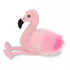 Peluche Diseño De Flamingo Rosa 8.3in, Bearington Collection