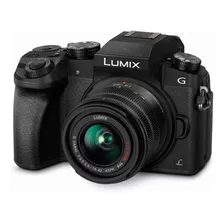 Panasonic Lumix G7 + Lente 14-42mm + Adaptador Dc- Pila Usb