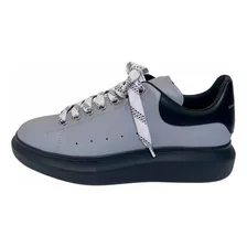 Tenis Azules Alexander Mcqueen Caballero Talla 27mx Oversiz