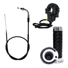 Kit Moskito Cabo Acelerador + Botao E Manopla Motorizada