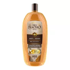  Shampoo Tío Nacho Eficacia Anti-edad 10x Jalea Real 950ml