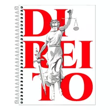 Caderno Escolar Direito Universitário 20 Matérias 400 Folhas