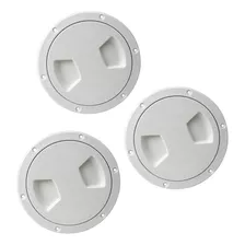 3 Pcs Barco Marinho Rv Branco 5 Acesso Escotilha Tampa