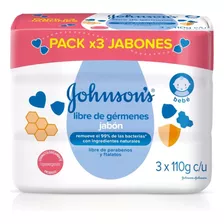 Jabón Johnson´s Baby Libre De Gérmenes 3 - Kg a $39