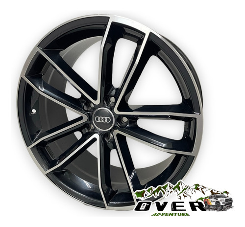 Kit 2 Rines 19x8 5-112 P/audi A6 Rs6 A7 Rs7 A3 Rs3 A4 Rs4 Q5 Foto 3