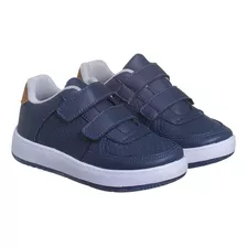 Tênis Infantil Masculino Escolar Casual Marinho Kidstep