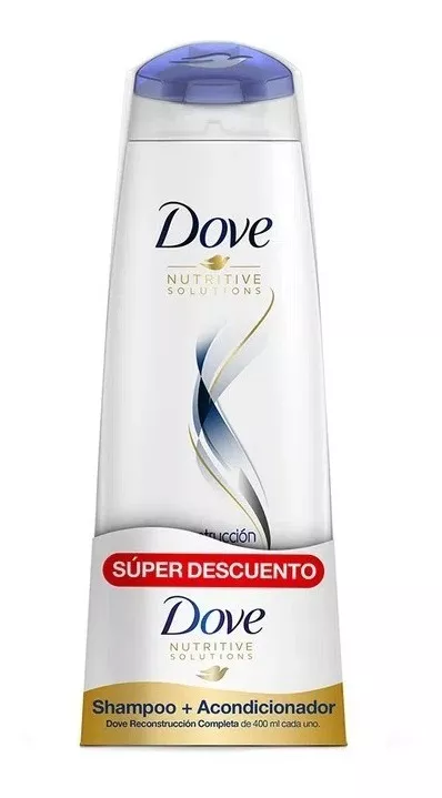 Shampoo Dove 400ml+acondicionador Dove 400ml Reconstruccion 
