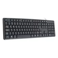 Kit Teclado E Mouse Com Fio