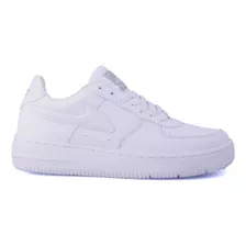 Tenis Escolares Urbanos Hombre Blancos Apoort 0435 Gnv®