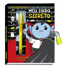 Diário De Menino Com Caneta Mágica Livro Secreto Infantil