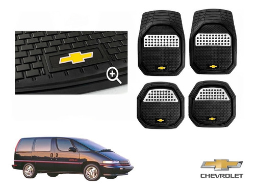 Tapetes 3d Logo Chevrolet + Cubre Volante Lumina Apv 90 A 96 Foto 2