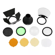 Kit De Accesorios Ak-r1 Para Godox Round Head