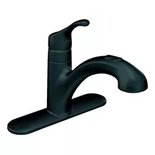 Grifo De Cocina Ca87316bl, Negro Mate, 0.375