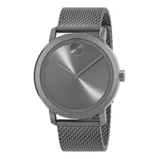 Movado Bold Evolution Reloj De Cuarzo Gris Esfera Para Hombr