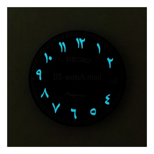 Dial rabe Colorido Sunburst Modificado Dial Bgw9 Lume Apto Foto 3