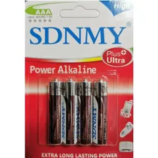 4 Pilhas Alkaline Aaa/aa No Blister Ideal Vários Aparelhos