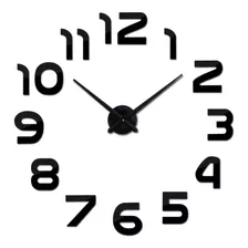 Reloj De Pared 3d Extra Elegante 50 Cm