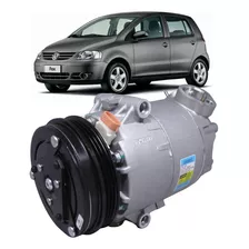 Compressor Ar Condicionado Vw Fox 1.0 8v Flex 2011 Delphi