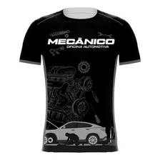 Camisa Camiseta Uniforme Mecânico Mecânica Oficina Cores