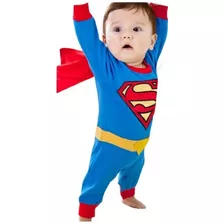 Disfraz Superman Bebe Importado Regalo Cumpleaños Navidad
